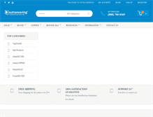 Tablet Screenshot of nutraneering.com